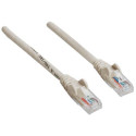 Intellinet Network Patch Cable, Cat6, 20m, Grey, CCA, U/UTP, PVC, RJ45, Gold Plated Contacts, Snagle