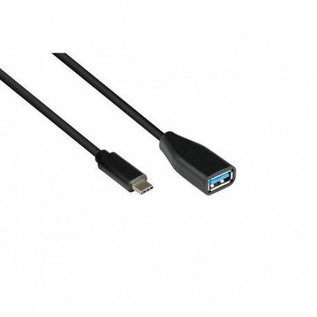 Alcasa 2811-OTG USB cable USB 3.2 Gen 1 (3.1 Gen 1) 0.1 m USB C USB A Black