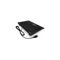 KeySonic ACK-595C+ keyboard Office USB QWERTZ German Black