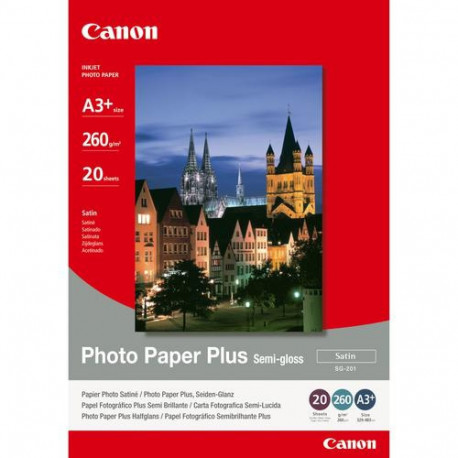 Canon SG-201 Semi-Gloss Photo Paper Plus A3 Plus - 20 Sheets