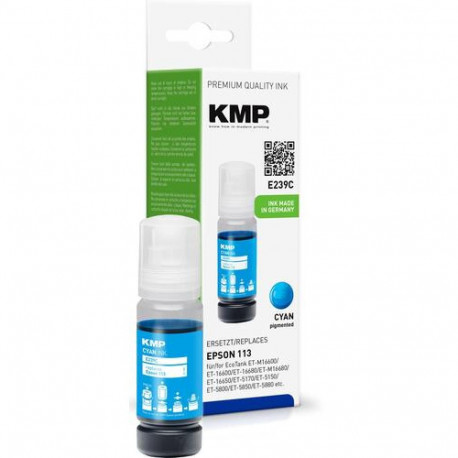 KMP 1655,0003 ink cartridge 1 pc(s) Compatible Cyan