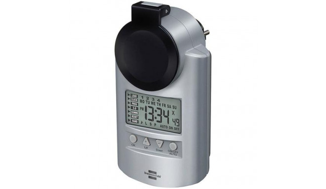 Brennenstuhl Primera-Line Weekly Timer DT IP 44 Silver