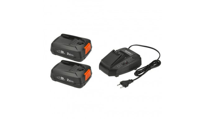 Gardena P4A 2 x PBA 18V/45 + AL 1830 CV Battery &amp; charger set