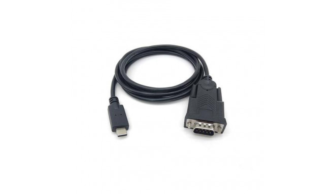 Equip USB-C to Serial (DB9) Cable, M/M, 1.5m