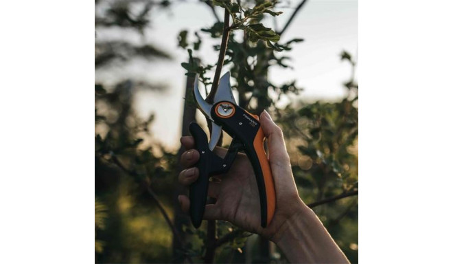 Fiskars Plus PowerLever P721 pruning shears Bypass Black, Orange