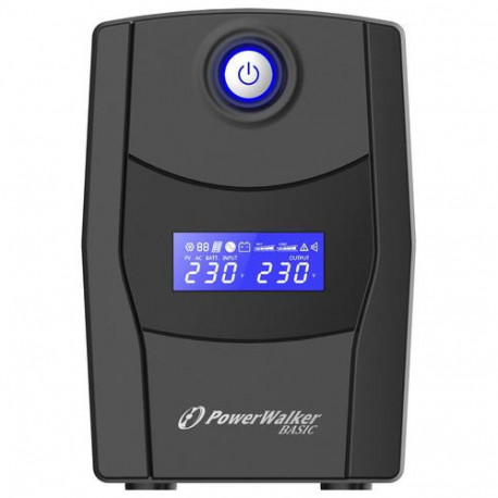 PowerWalker VI 800 STL uninterruptible power supply (UPS) Line-Interactive 0.8 kVA 480 W 2 AC outlet