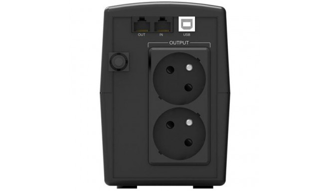 PowerWalker VI 600 STL uninterruptible power supply (UPS) Line-Interactive 0.6 kVA 360 W 2 AC outlet