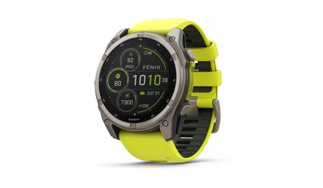 Garmin fenix 8 3.56 cm (1.4&quot;) 51 mm Digital 280 x 280 pixels Touchscreen Titanium Wi-Fi GPS