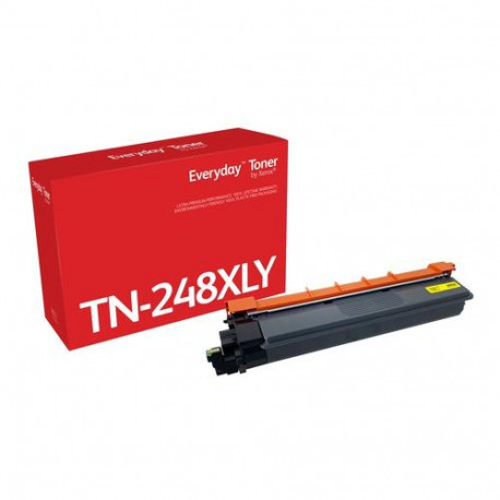 EverydayTM Yellow Toner by Xerox compatible with Brother TN248XLY, High capacity