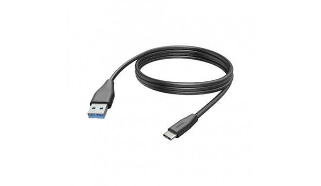 Hama 00201597 USB cable USB 2.0 3 m USB C USB A Black