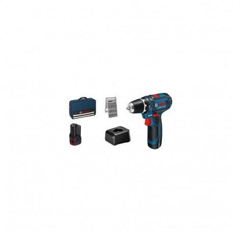 Bosch GSR 12V-15 Professional 1300 RPM Black, Blue