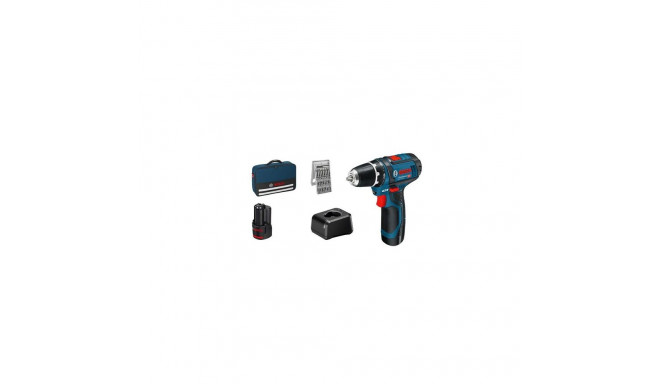 Bosch GSR 12V-15 Professional 1300 RPM Black, Blue