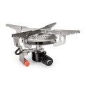 PLATINET CAMPING GAS STOVE + ACCESSORIES PALNIK NA KARTUSZ GAZOWY Z AKCESORIAMI [46133]