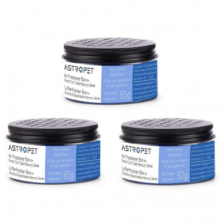 Astropet Air Freshener for Cat Litter Box Mercury Series