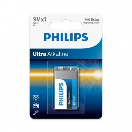 Philips Ultra Alkaline 9V battery