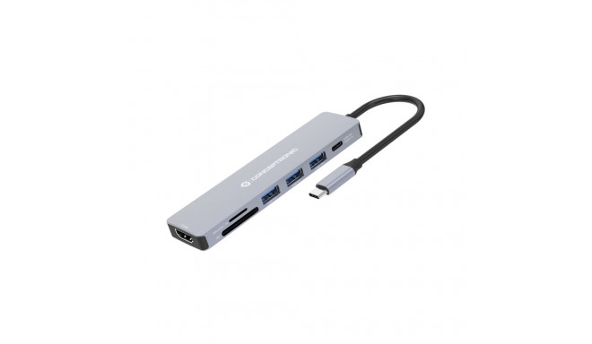 Conceptronic DONN19G 7-in-1 Docking Station