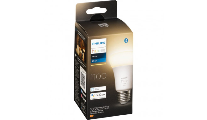 Philips Hue LED Lamp E27 9,5W 1100lm White