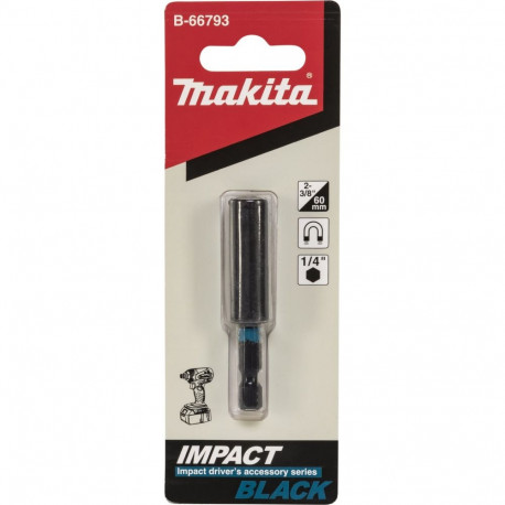 Makita B-66793 Bit Holder 1/4 Mag 60mm