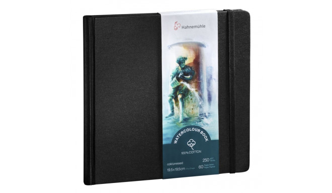 Hahnemühle Watercolour Book 250g 100% Cotton 19,5x19,5cm 60 Pages
