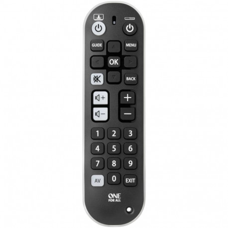 One for All Zapper Numbers Universal Remote URC 6820