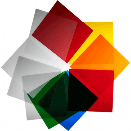 Elinchrom Set 10 Colour Filter 21cm