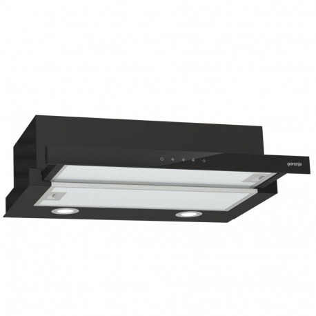 Gorenje TH64E4BG       black flat screen cooker hood, 60cm