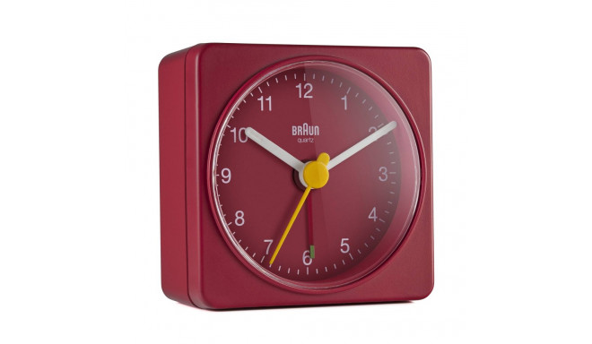 Braun BC 02 R kvarts äratuskell punane