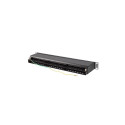 PATCH PANEL 48 PORT 1U 19" CAT.6A FTP WITH CABLE ORGANIZER SHIELDED BLACK LANBERG