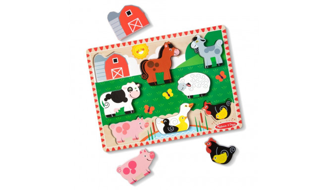 MELISSA & DOUG Farm Chunky Puzzle