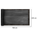 Rõdukate LUARO varjutusmatt varju võrk rõdule terrassile 150g/m2 105x700cm UV + Tritics