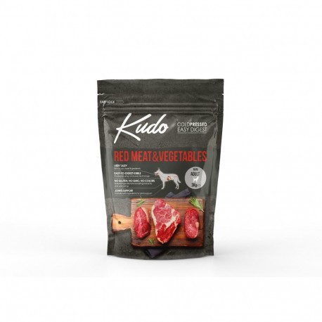 Kudo Red Meat & Vegetables Mini külmpressitud koeratoit 3kg