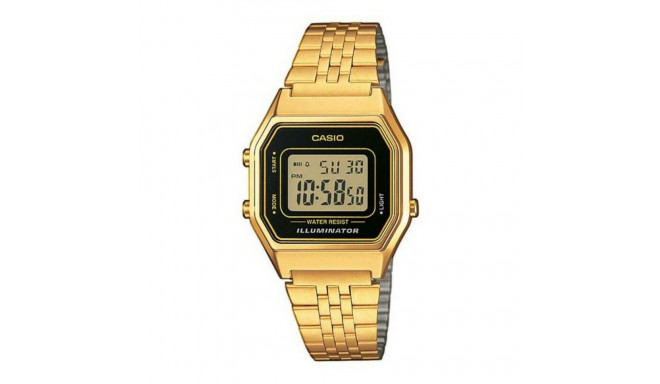 Naiste Kell Casio LA680WEGA-1ER Kuld (Ø 28 mm)