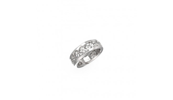 Ladies' Ring Guess JUBR04605JWRH56 Silver 16