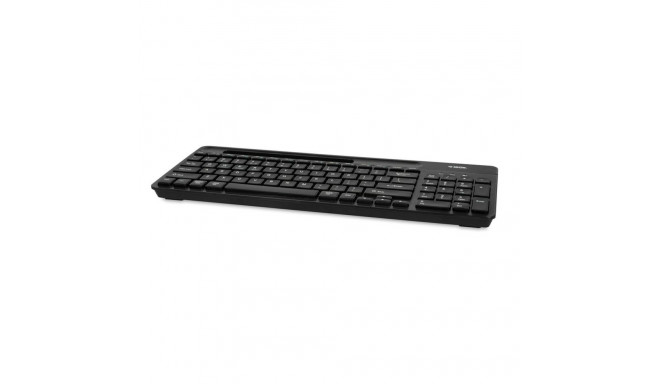 Klaviatuur Ibox IKC3010B Must QWERTY