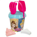 Rannalelude komplekt Princesses Disney Ø 18 cm (16 Ühikut)