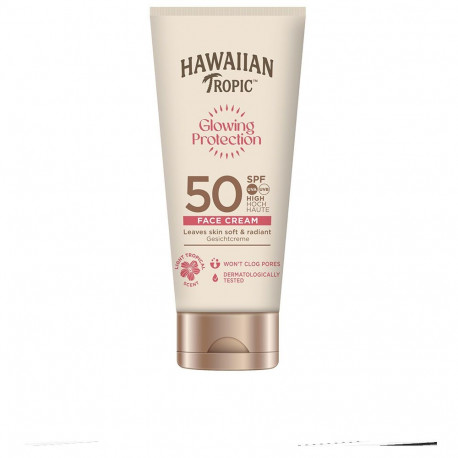 Hawaiian Tropic näokreem Glowing Protection SPF50 50ml