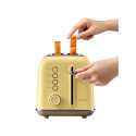 BUYDEEM 2 Slice Toaster, model DT620E, color Mellow Yellow, EU
