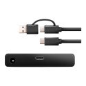 AXAGON ADSA-FPX USB-C 10Gbps - SATA 6G 2.5"/3.5" SSD/HDD FAST PORT X adapter incl. AC, adapter USB-C
