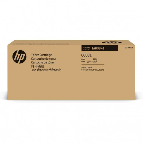 "SAMSUNG CLT-C603L High Yield Cyan Toner Cartridge"