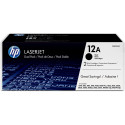 "HP 12AD Laserjet Original Toner schwarz Standardkapazitt 2 x 2.000 Seiten 2er-Pack"