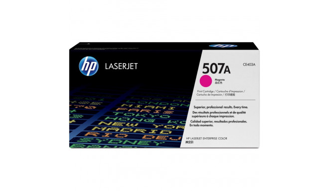 "HP 507A original Toner cartridge CE403A magenta standard capacity 6.000 pages 1-pack"