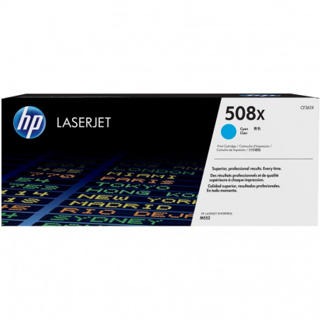 "HP 508X original Toner cartridge CF361X cyan 9.500 pages high capacity"