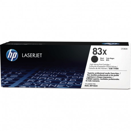 "HP 83X original Toner cartridge CF283X black high capacity 2.200 pages 1-pack"