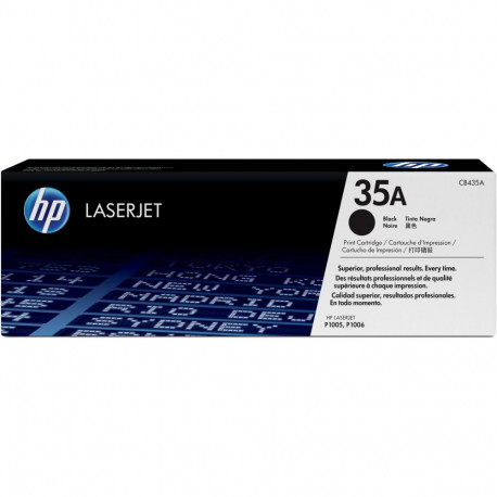 "HP 35A original LaserJet Toner cartridge CB435A black standard capacity 1.500 pages 1-pack"
