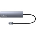 "MANHATTAN 7-in-1 4K USB-C Dockingstation 1xHDMI 2xUSB 10Gb/s"