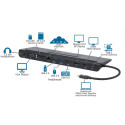 "MANHATTAN USB-C 11-in-1-Dockingstation MST für drei Monitore"