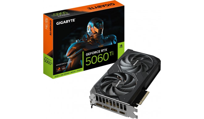 "RTX 5060 Ti 16GB Gigabyte WINDFORCE OC GDDR7"