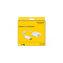 "DELOCK Adapter DisplayPort 1.2 Stecker zu VGA Buchse Passiv weiss"