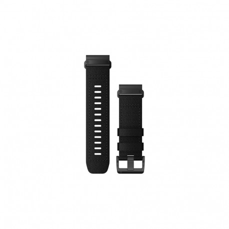 "Garmin Ersatzarmband QuickFit 26mm Nylon Schwarz Edelstahl"
