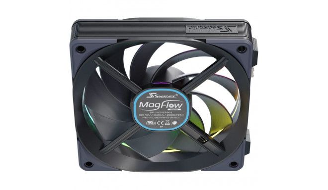"120mm Seasonic MagFlow 1225PWM ARGB 3-Fan Kit"
